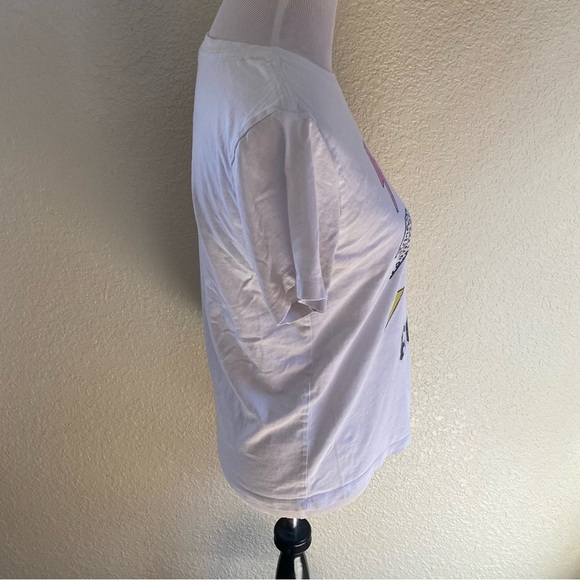 AC/DC Band Tee Shirt Cotton White Short Sleeve Printed 100% Cotton: Medium - Picture 3 of 8